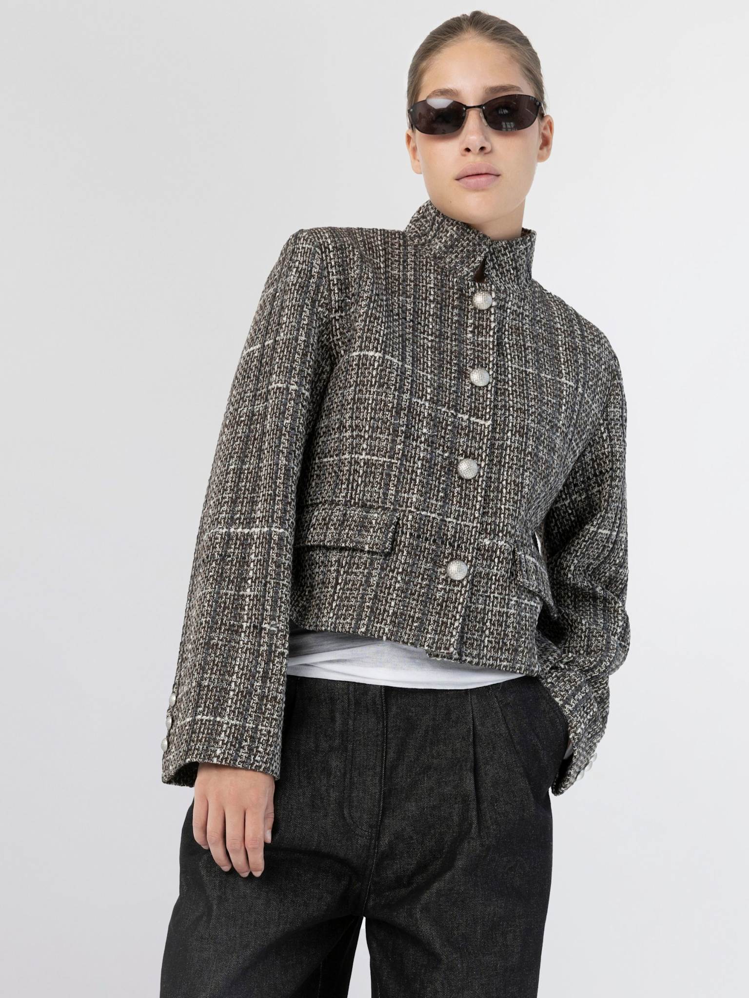 ARIEL JACKET - BROWN - Image 4