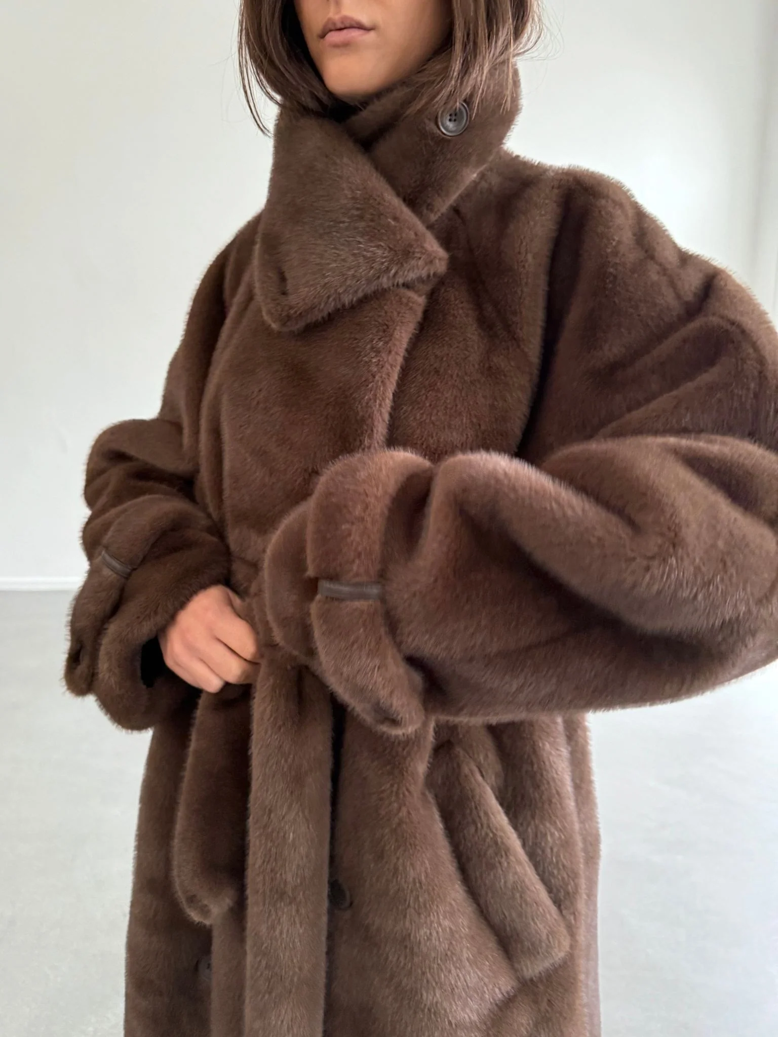 ATLAS COAT - BROWN - Image 3