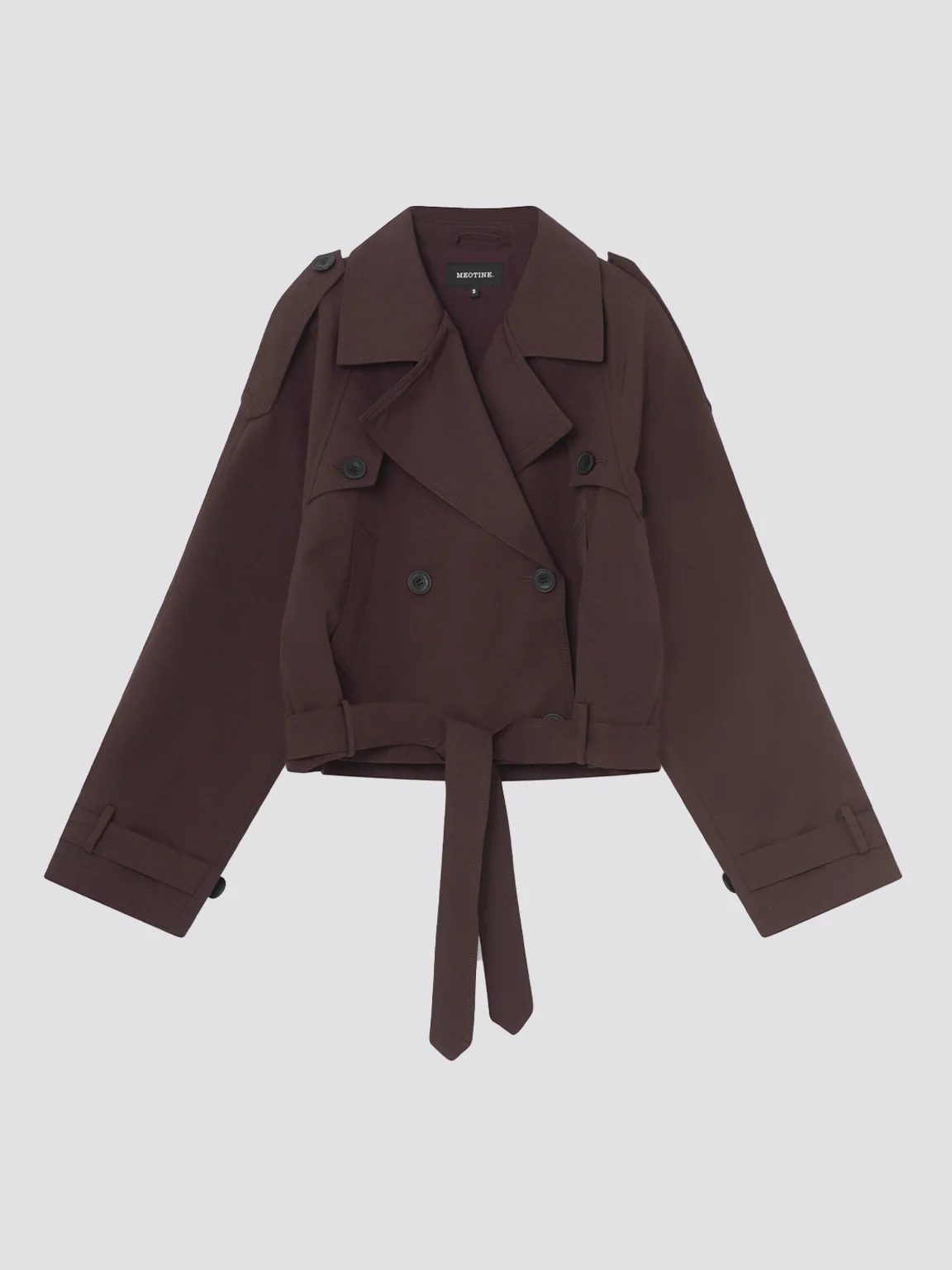 BOBBY CANVAS JACKET - BROWN - Image 5