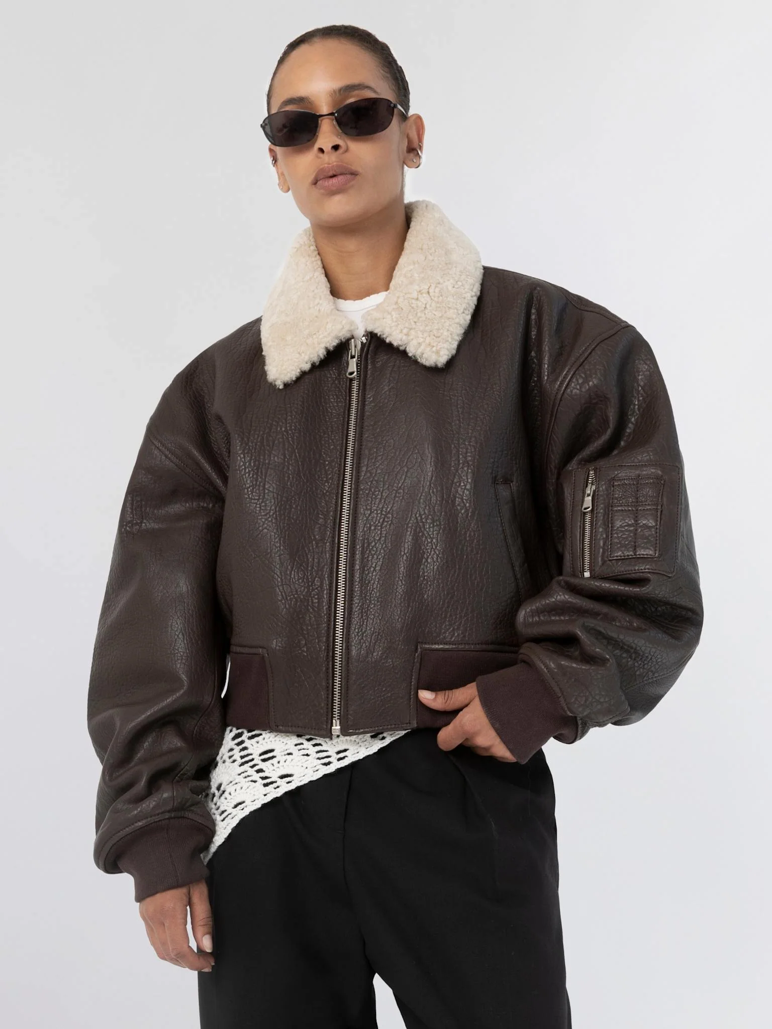 ESTELLE JACKET - BROWN - Image 7