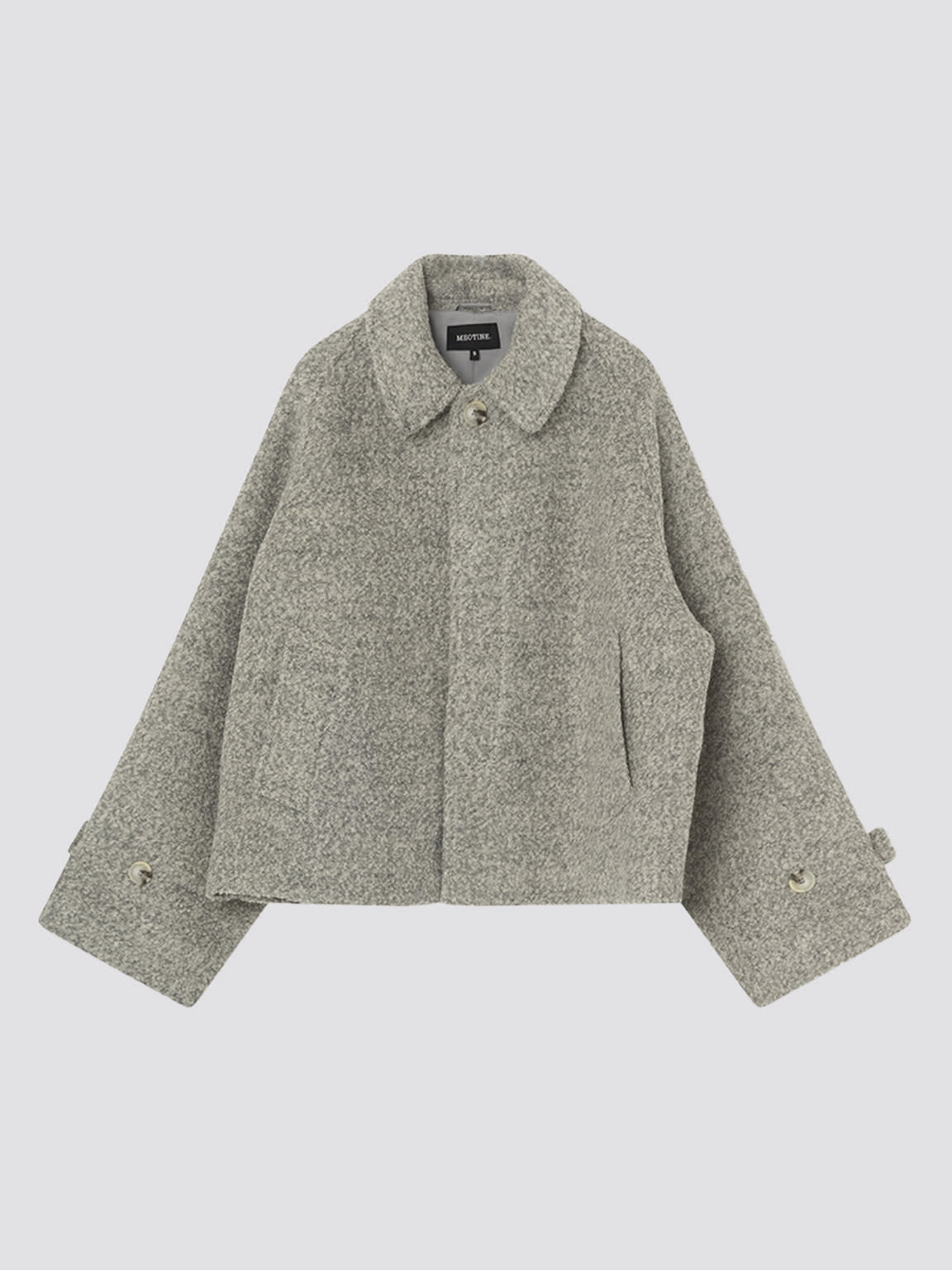 GIA BOUCLE JACKET - GREY - Image 6