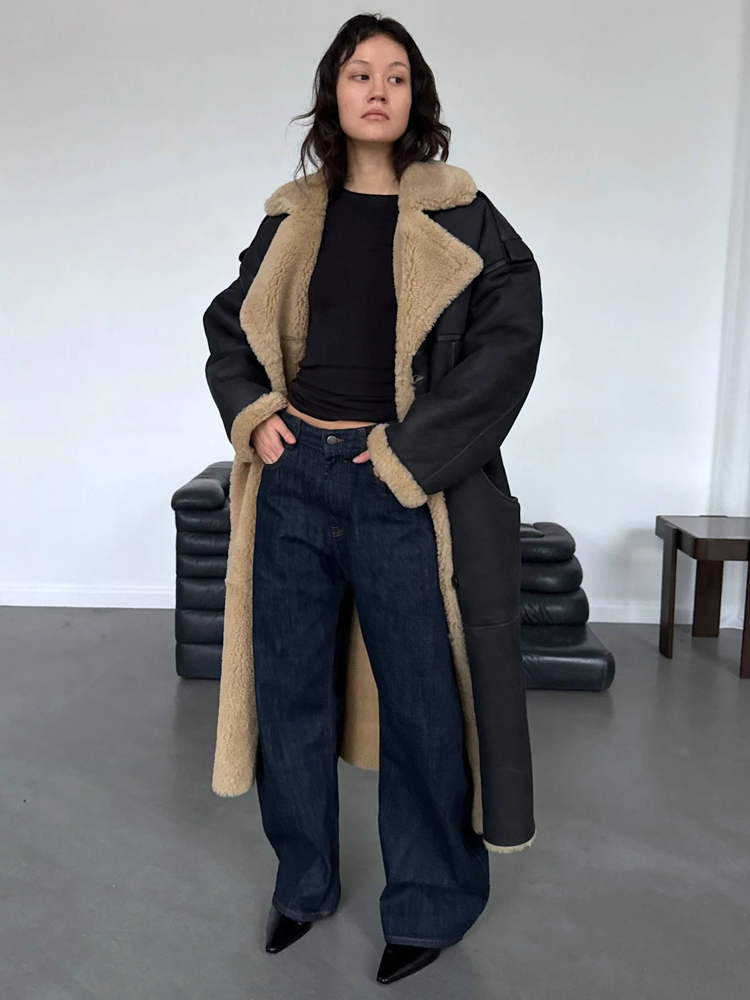 GRACE COAT - BLACK - Image 3