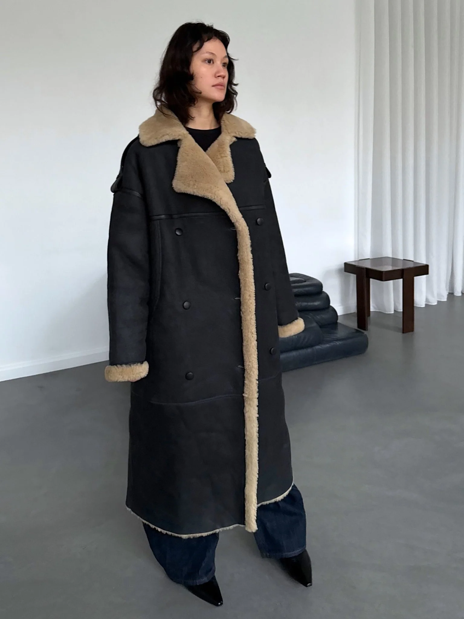 GRACE COAT - BLACK - Image 4