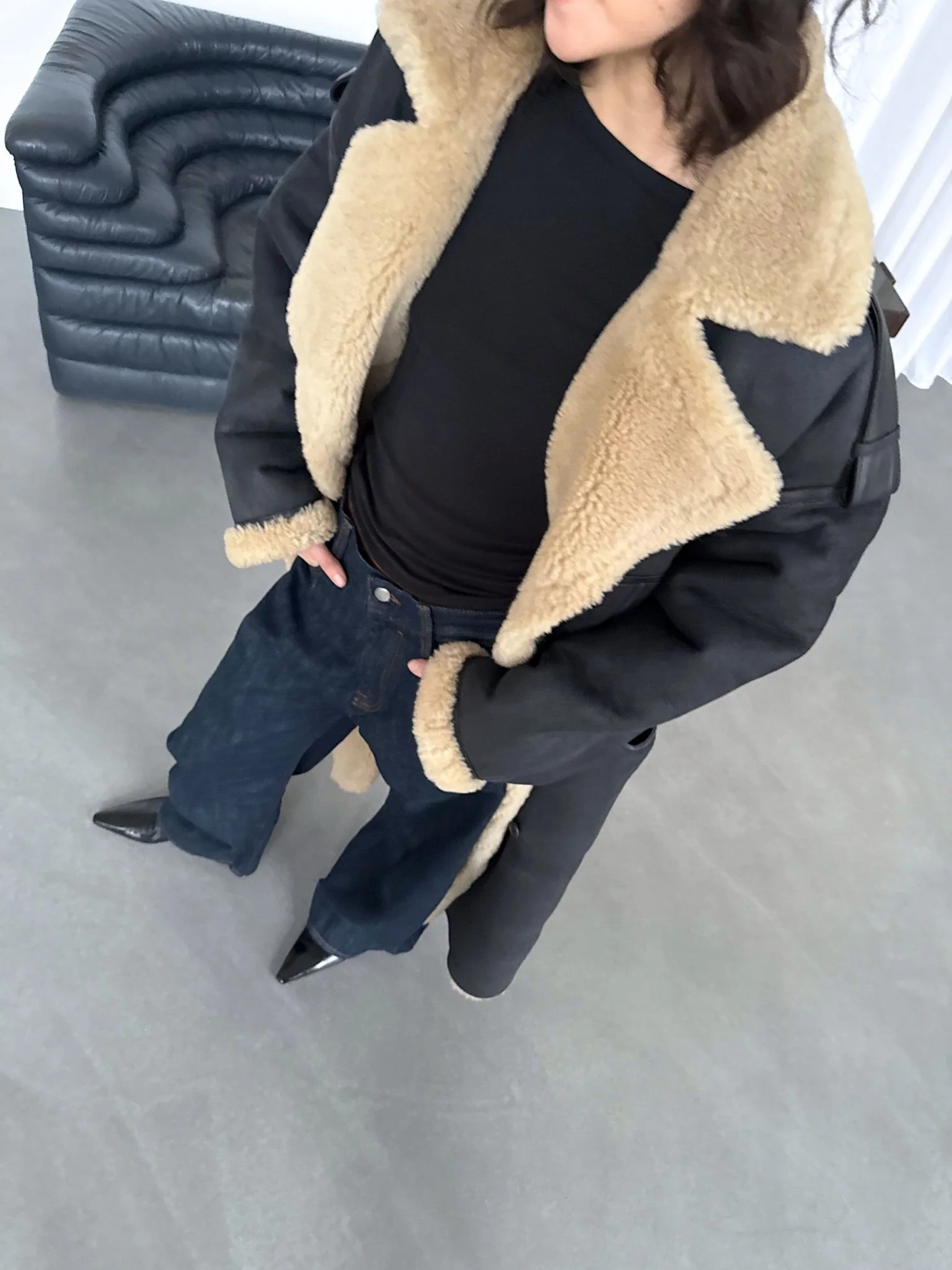 GRACE COAT - BLACK - Image 5