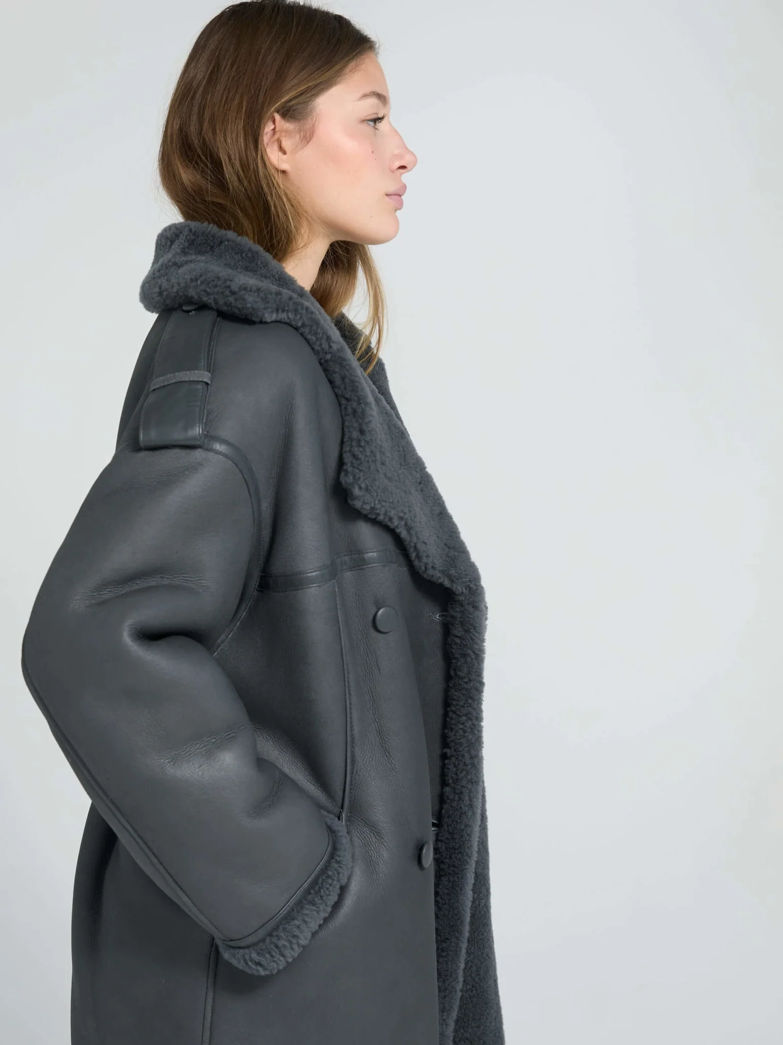 HARPER COAT - DARK GREY - Image 4