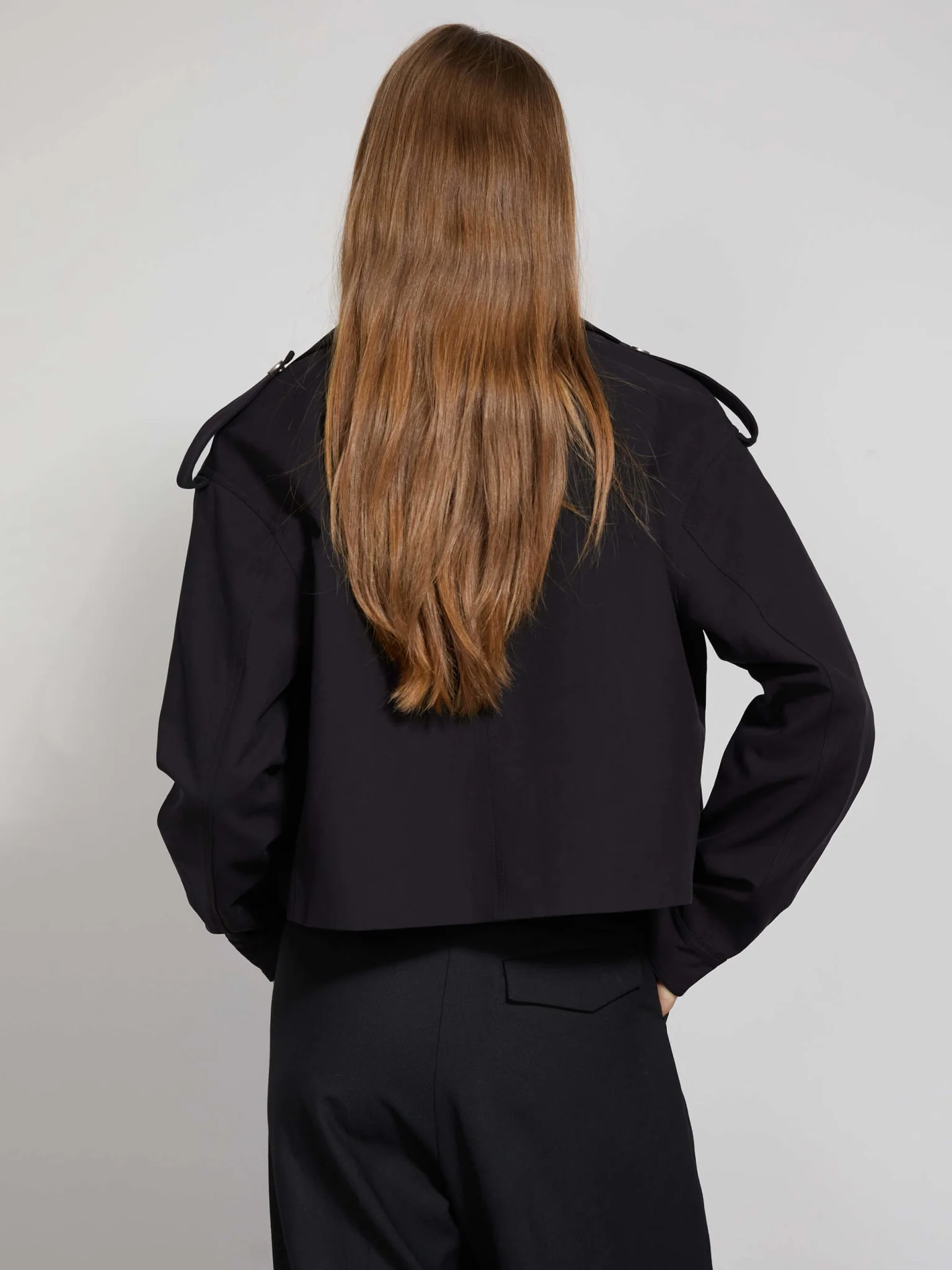 IBEN CANVAS JACKET - BLACK - Image 4