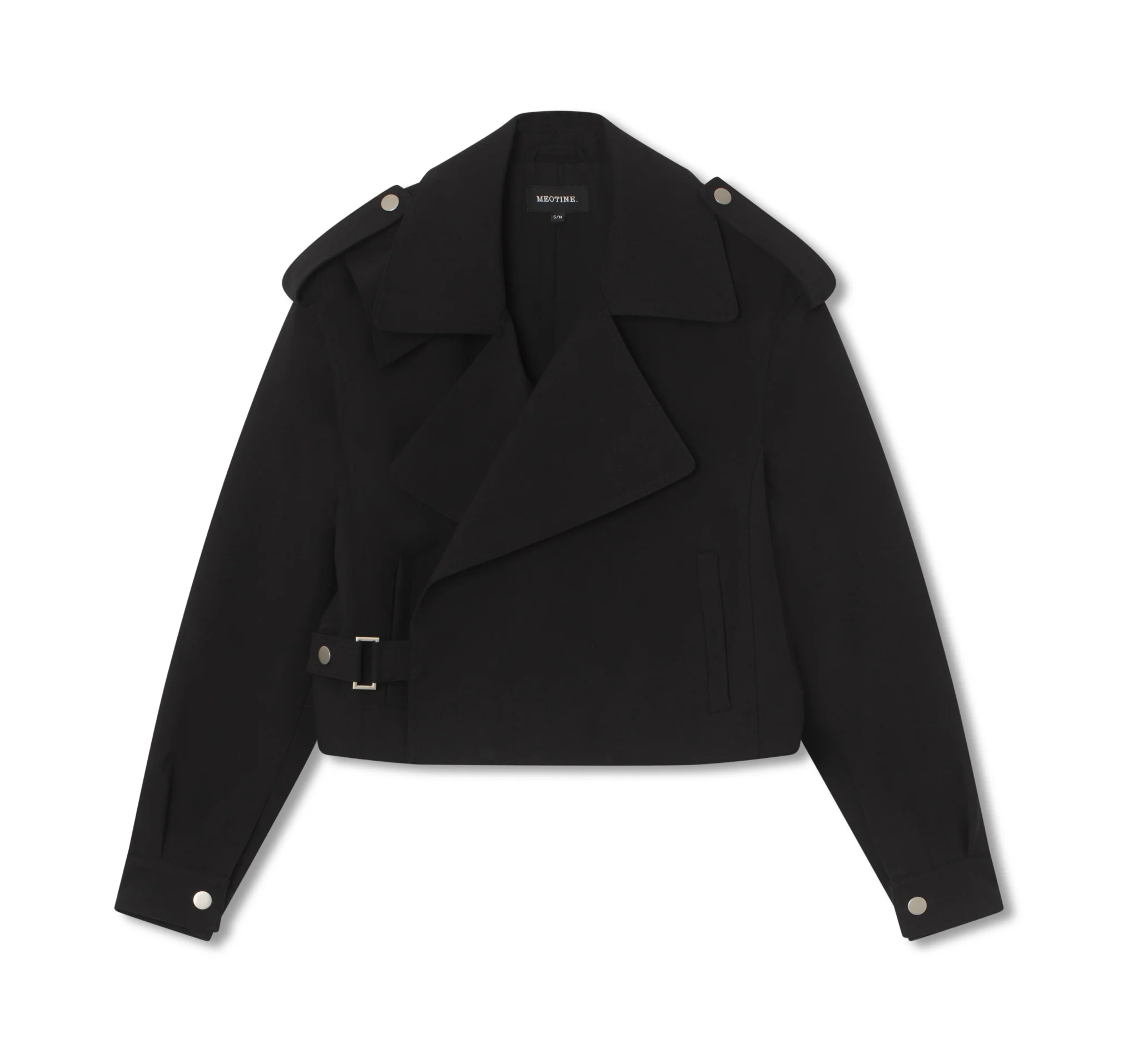 IBEN CANVAS JACKET - BLACK - Image 5