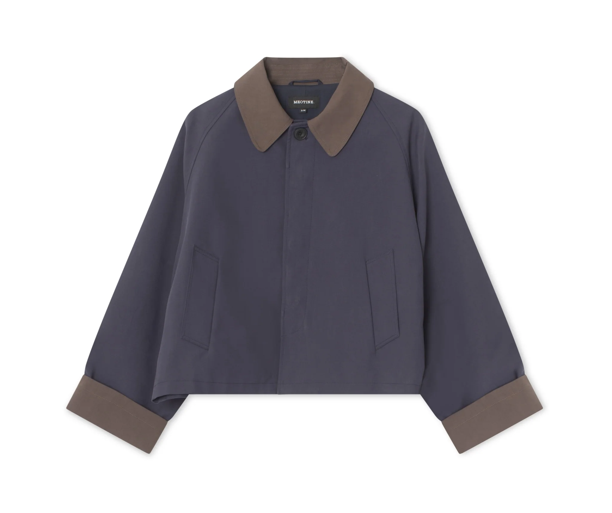 JOEL CANVAS JACKET - NAVY - Image 6