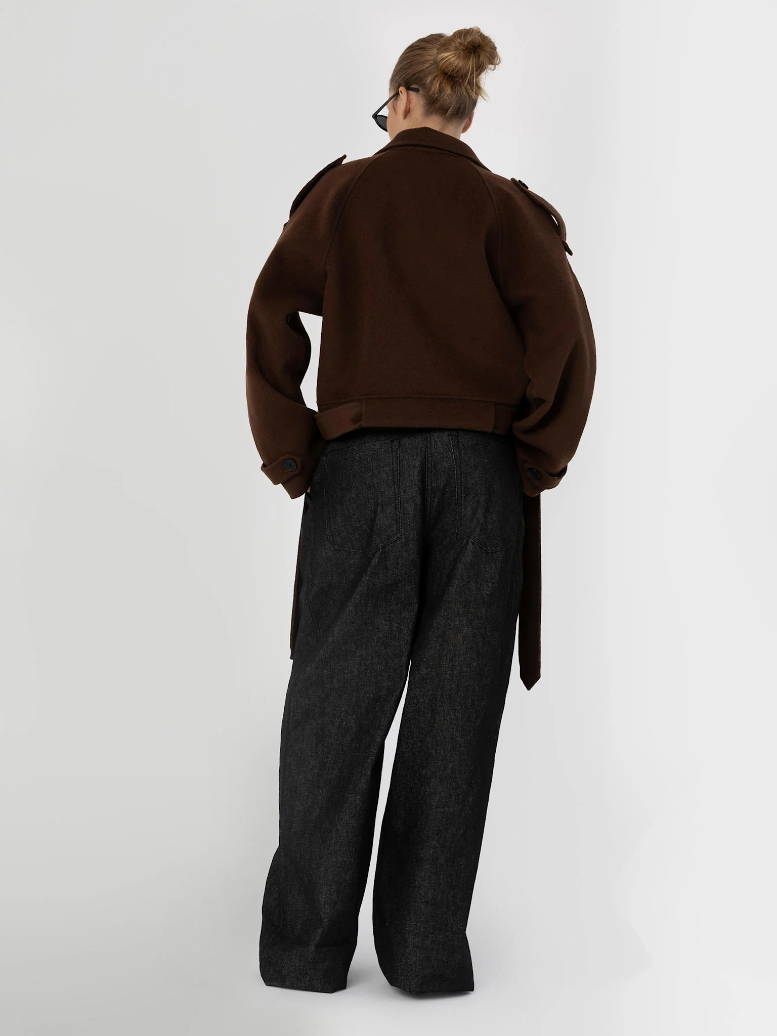 JOHN WOOL JACKET BROWN - Image 5