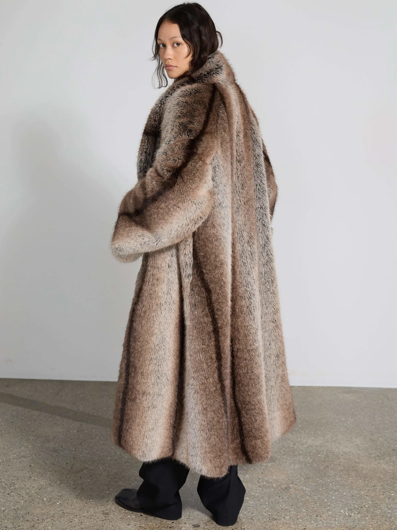KATHA COAT - BROWN - Image 5