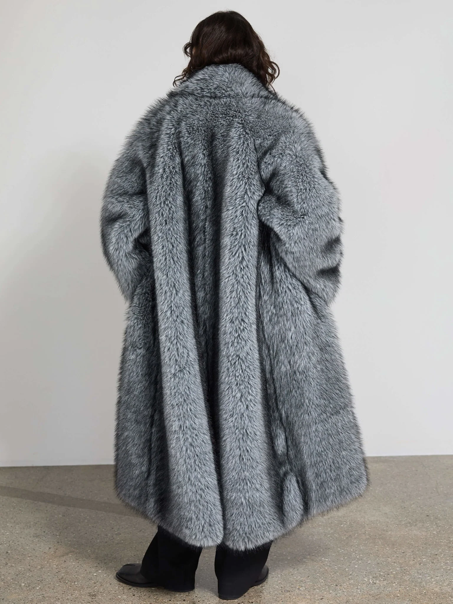 KATHA COAT - SILVER BLUE - Image 6