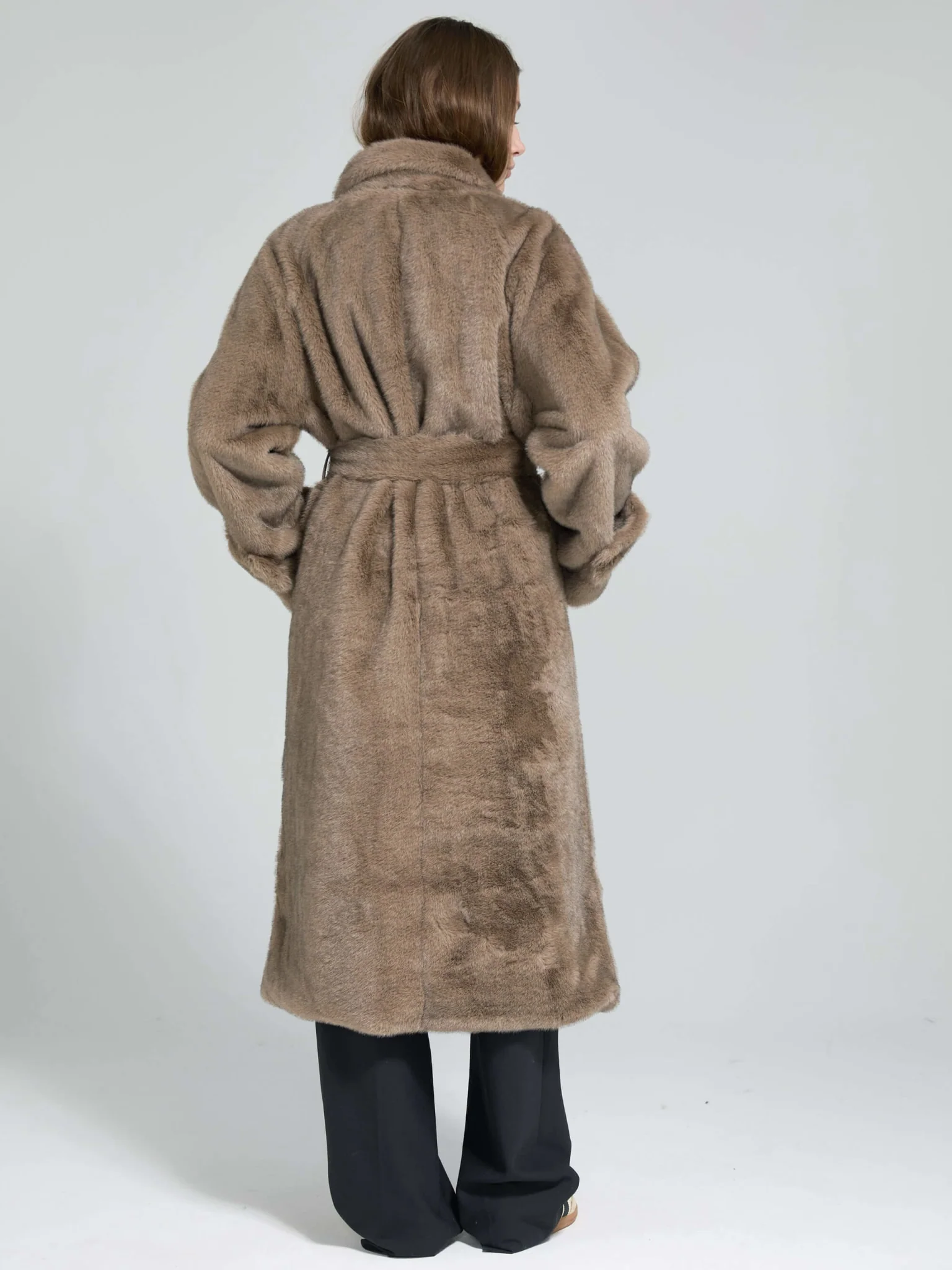 KELLY COAT - LIGHT BROWN - Image 3