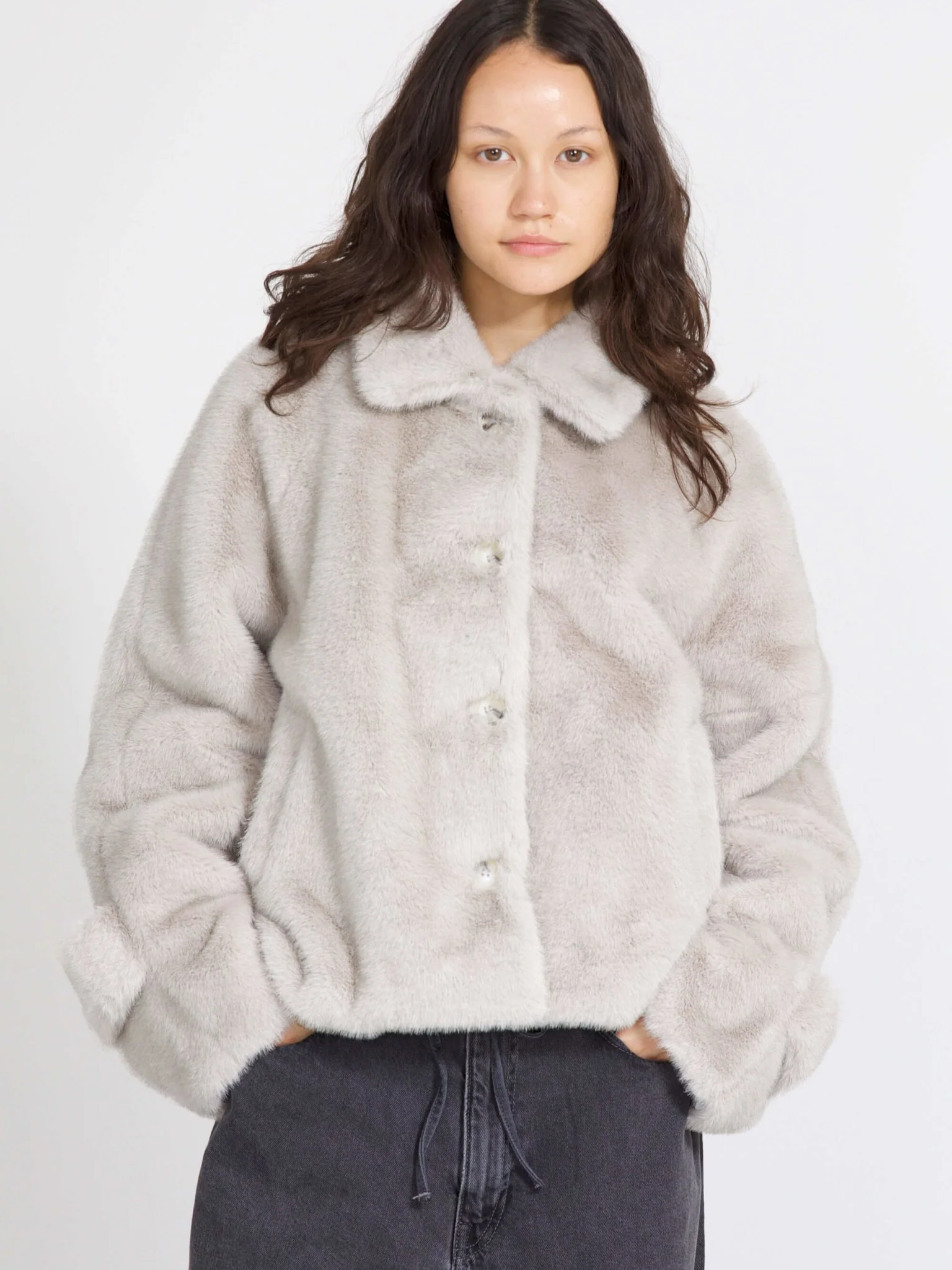 KELLY JACKET - LIGHT GREY - Image 3