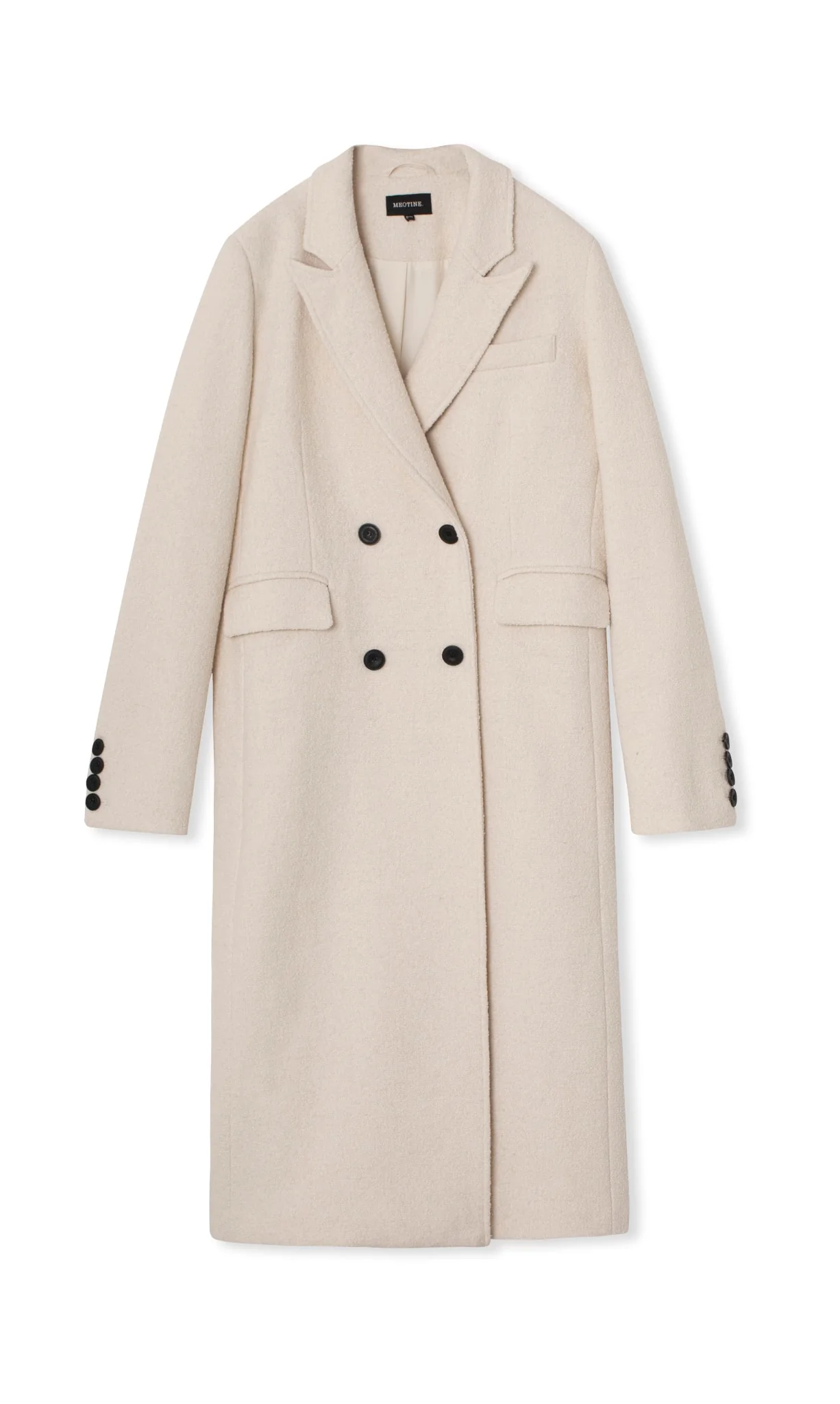 MILEY BOUCLE COAT - CRÈME - Image 5