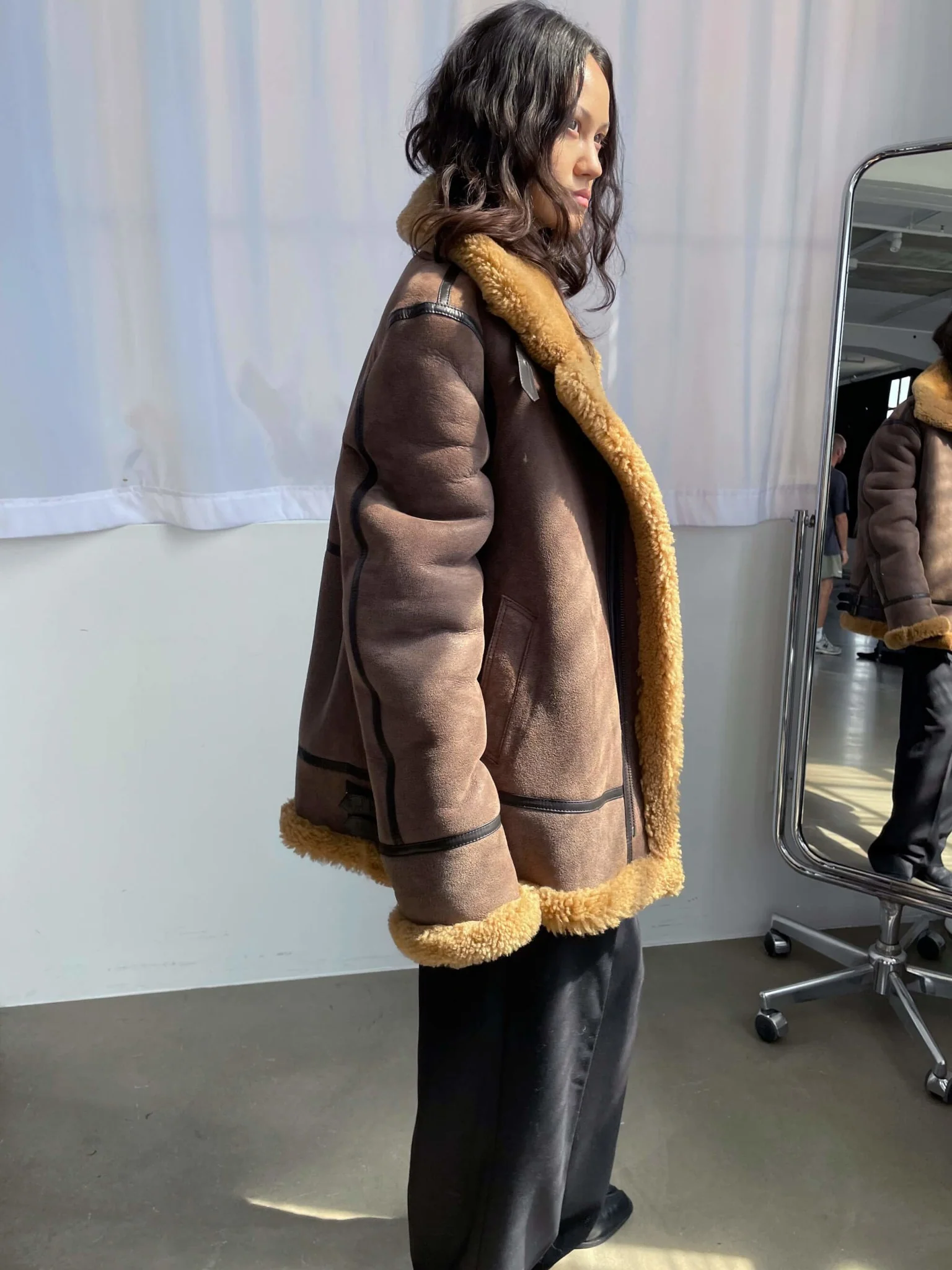 MORGAN JACKET - BROWN/BROWN - Image 5