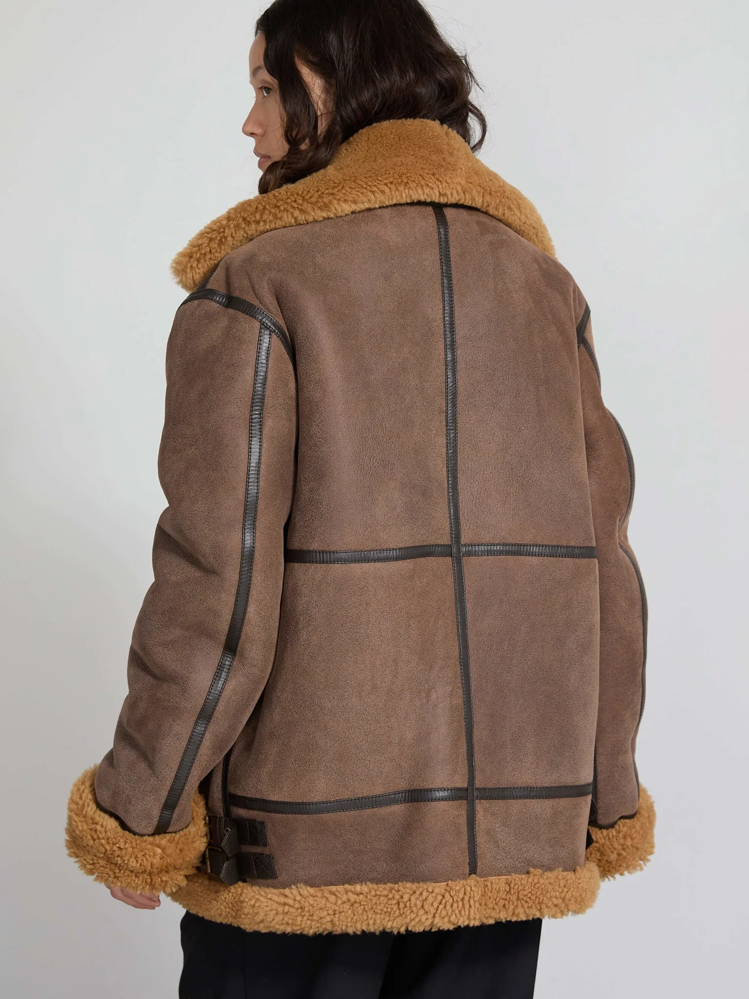 MORGAN JACKET - BROWN/BROWN - Image 8