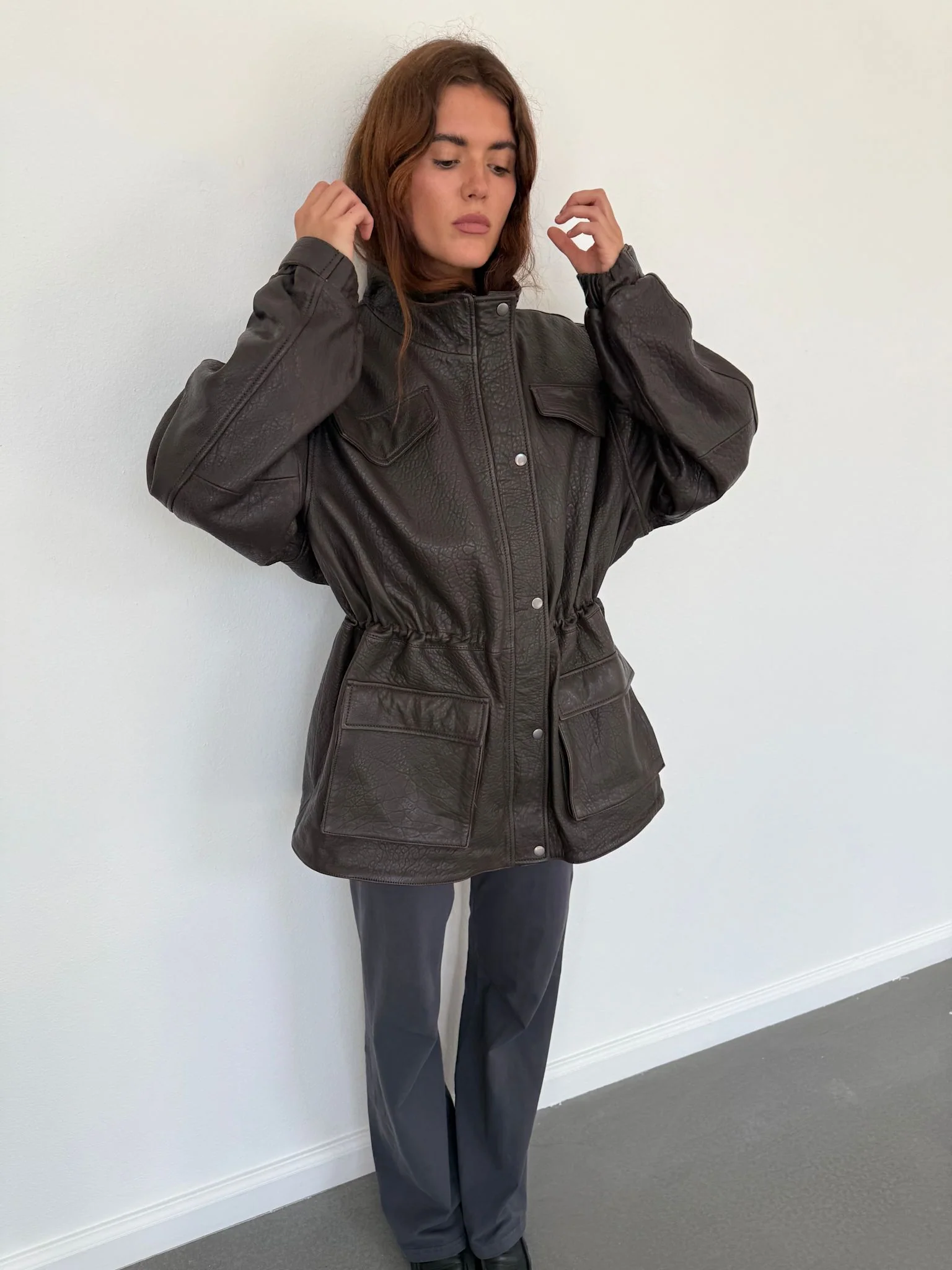 SIMONE JACKET - BROWN - Image 3