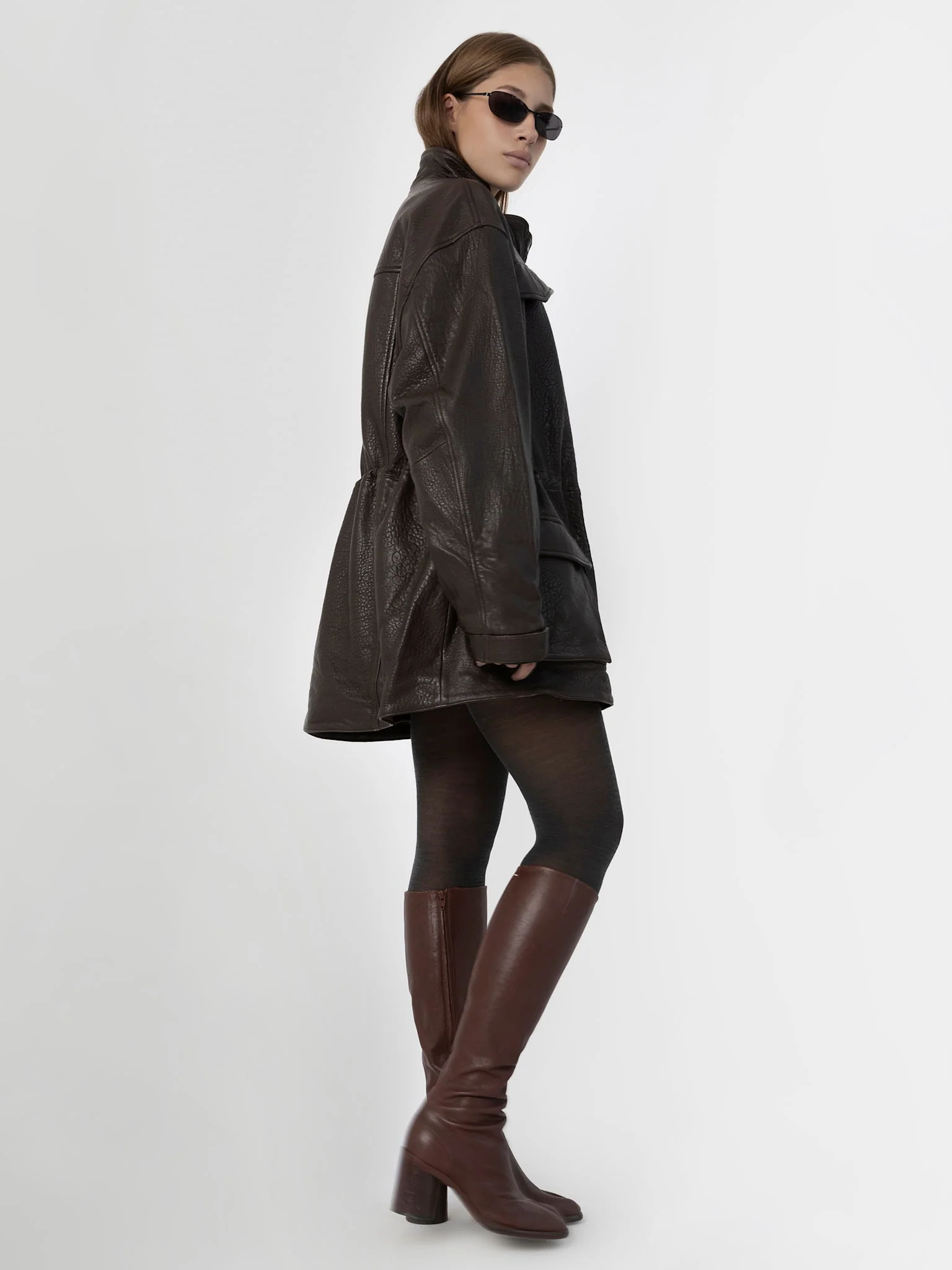 SIMONE JACKET - BROWN - Image 5