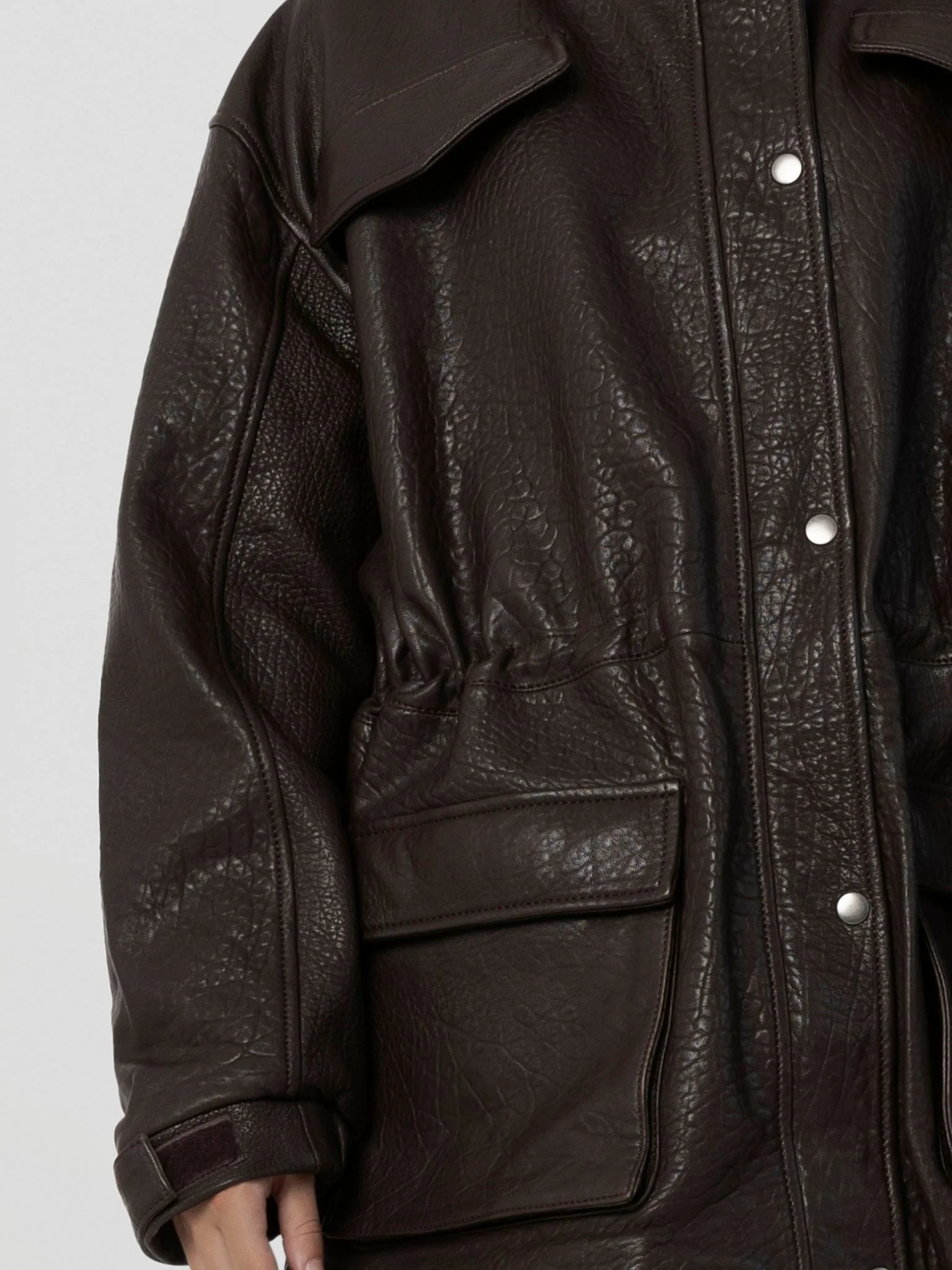 SIMONE JACKET - BROWN - Image 6