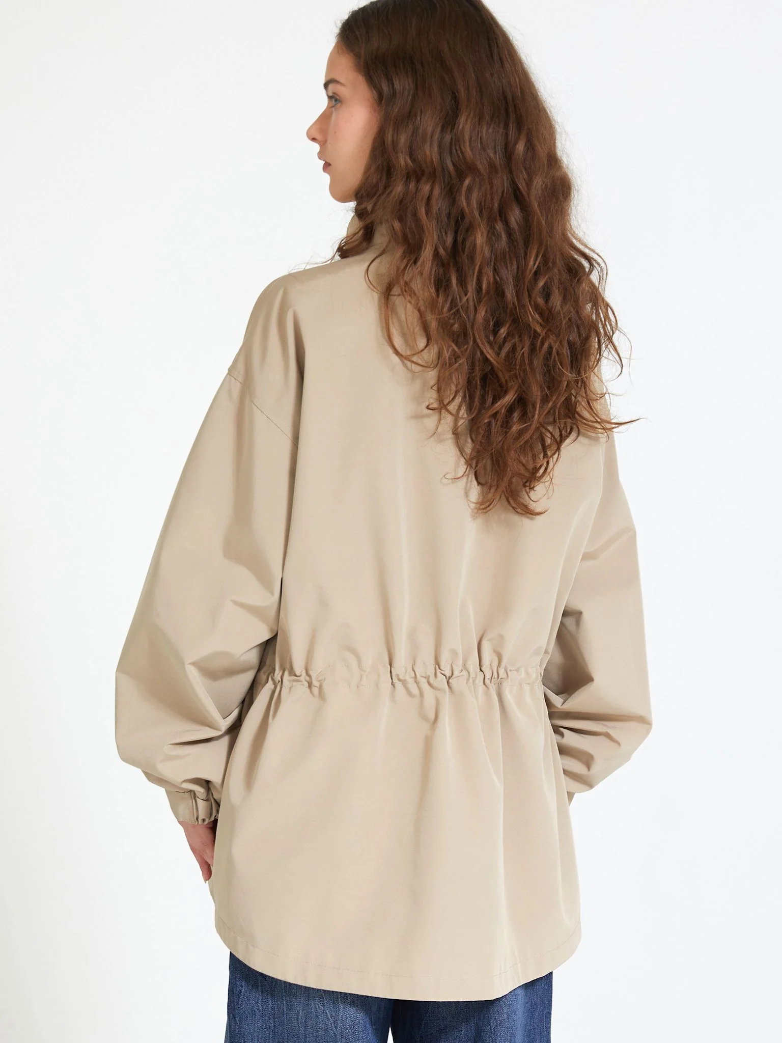 TRACY TECH JACKET - BEIGE - Image 5