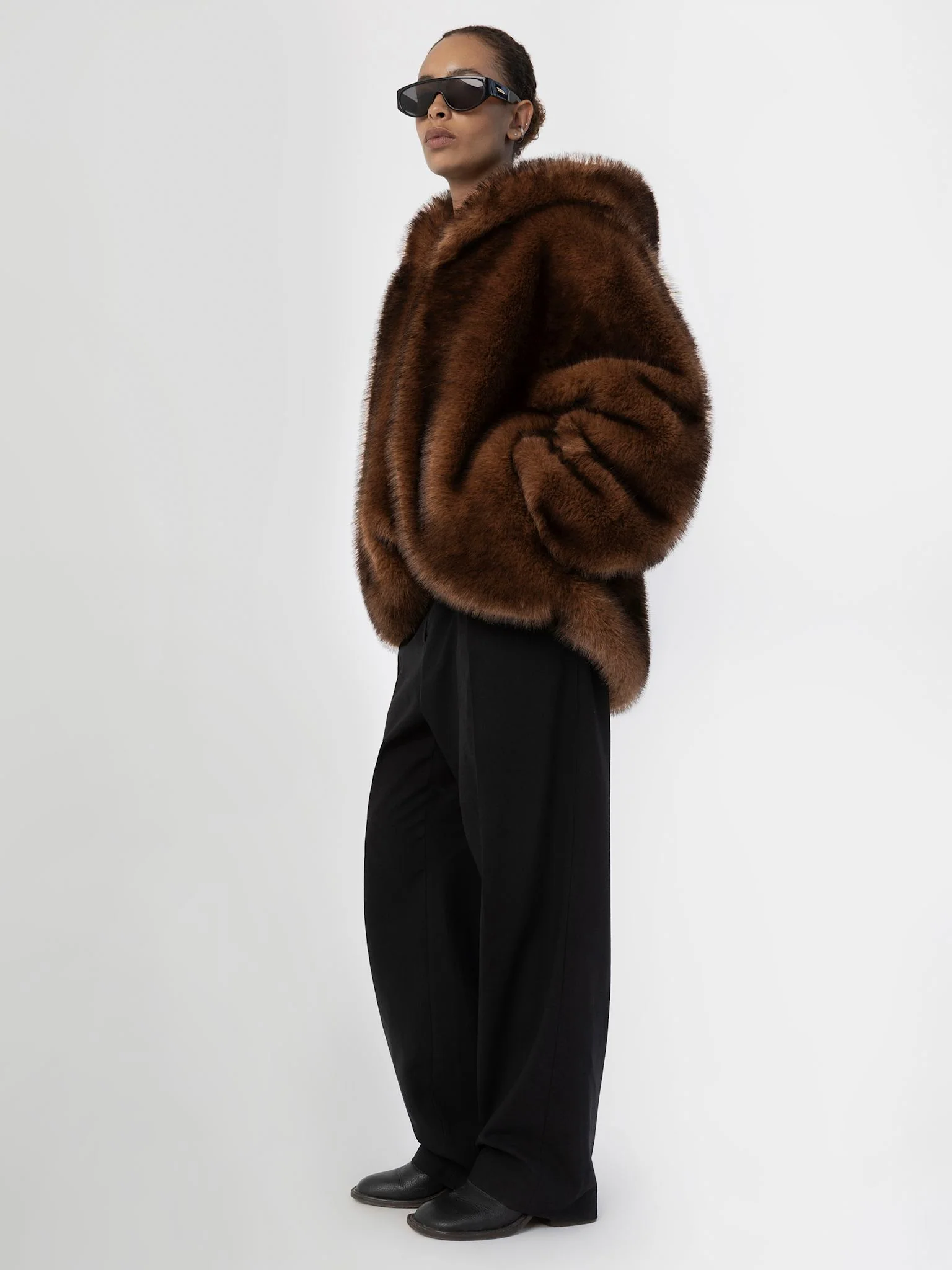 WILMA JACKET - DARK BROWN - Image 7