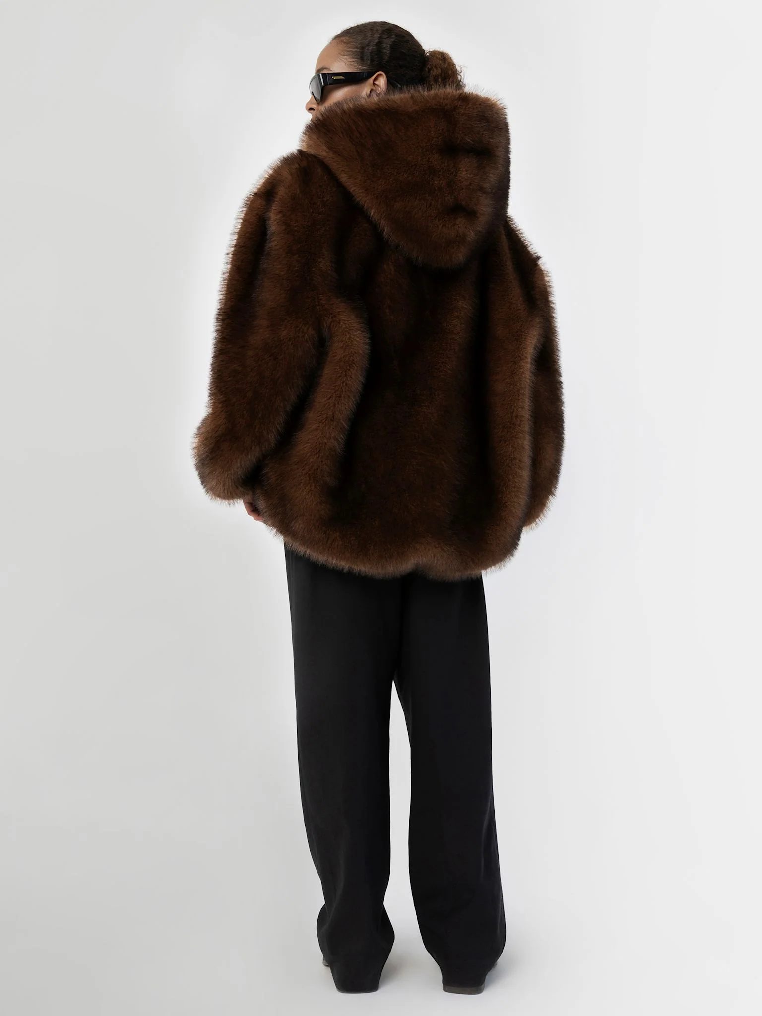 WILMA JACKET - DARK BROWN - Image 9