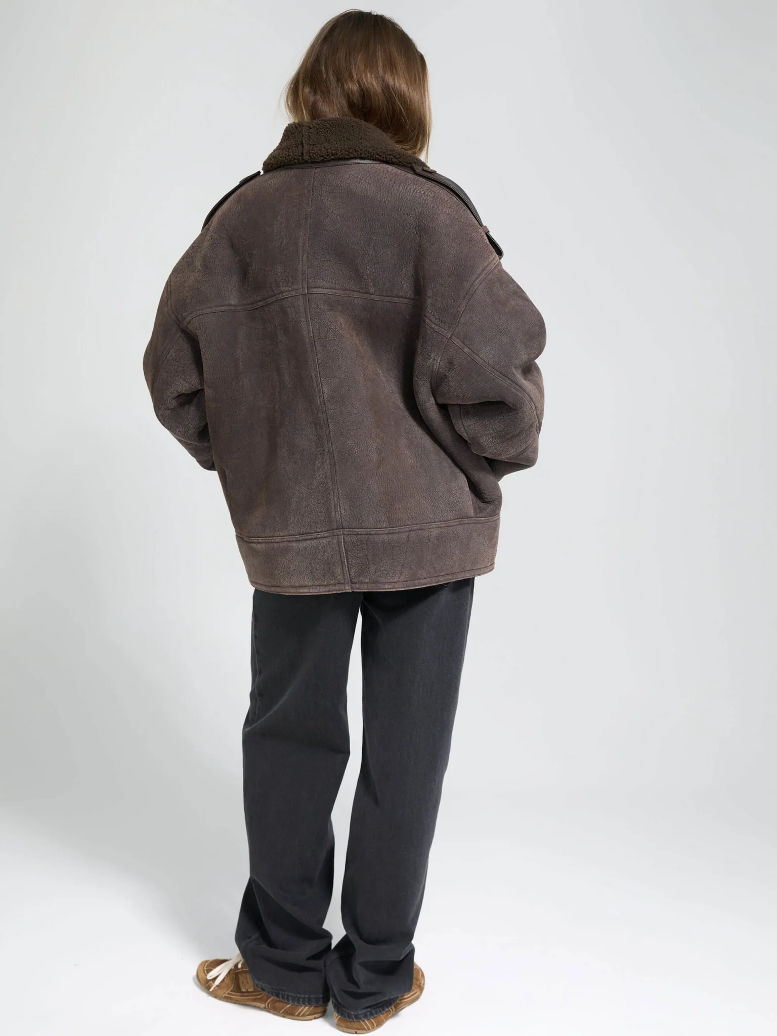 ZOE JACKET - DARK BROWN - Image 5