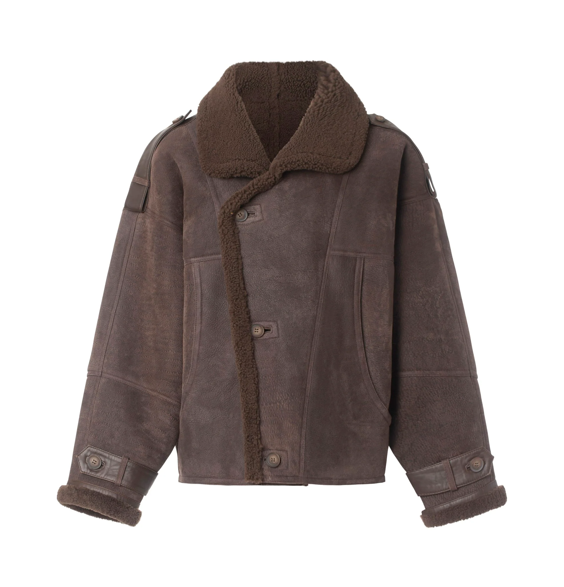 ZOE JACKET - DARK BROWN - Image 6