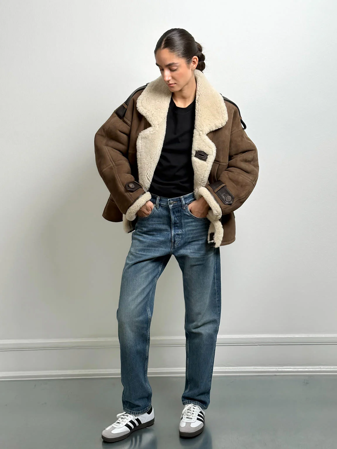 ZOE JACKET - BROWN - Image 9