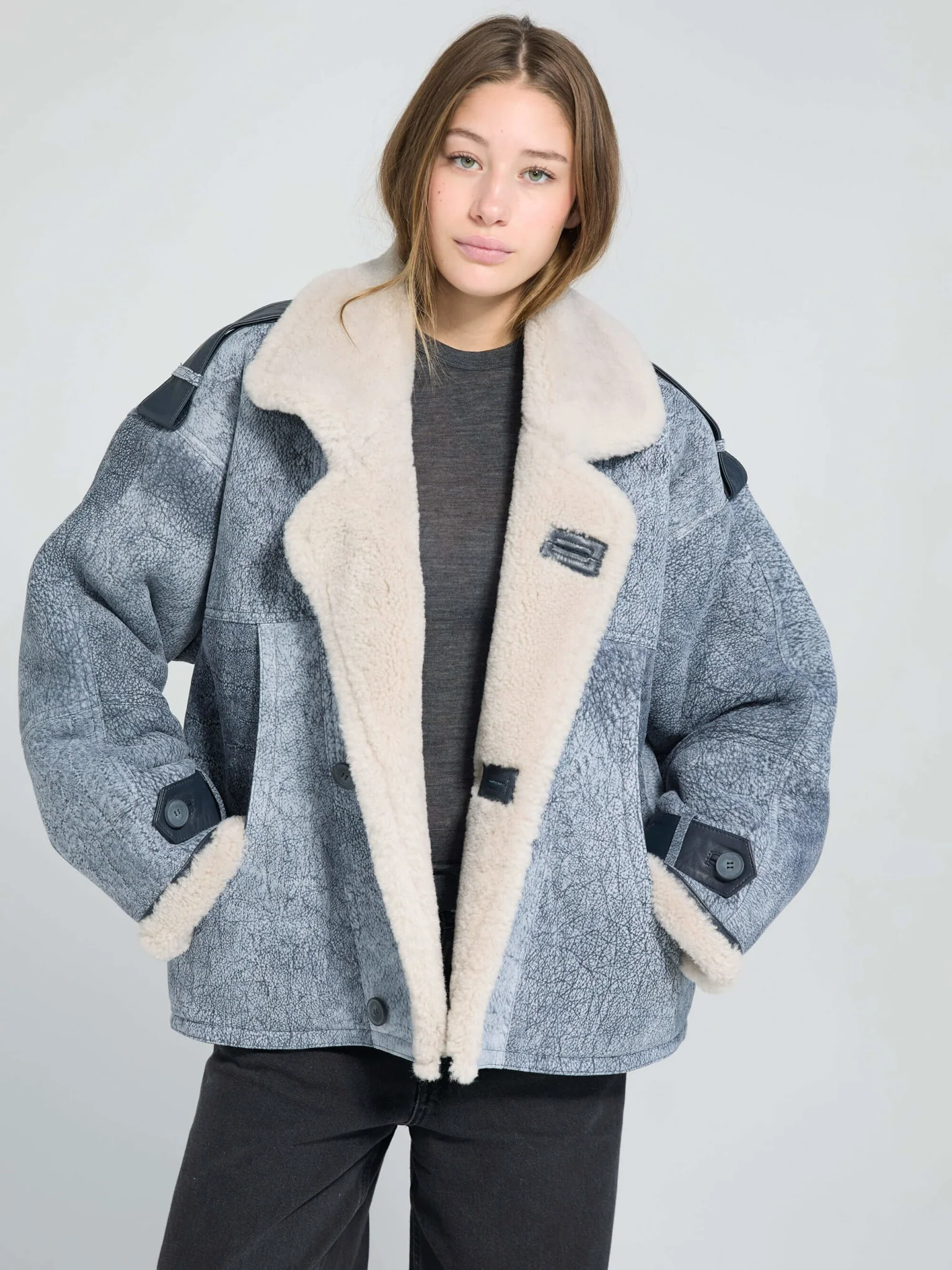 ZOE JACKET - GREY - Image 3