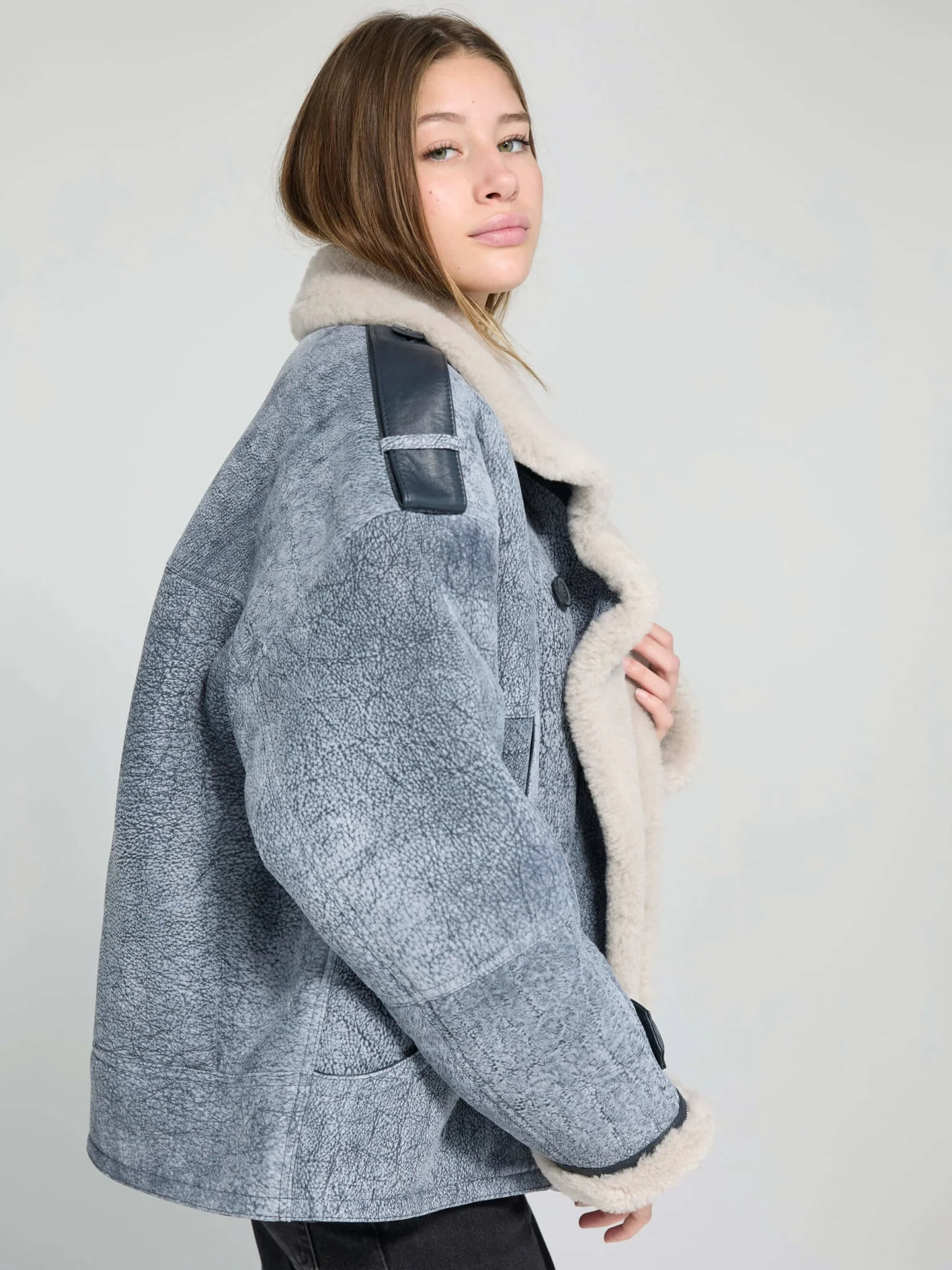 ZOE JACKET - GREY - Image 4