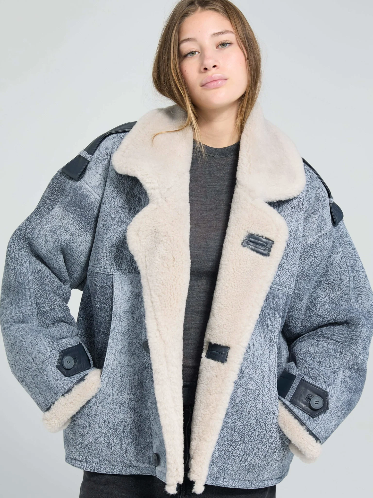 ZOE JACKET - GREY - Image 6